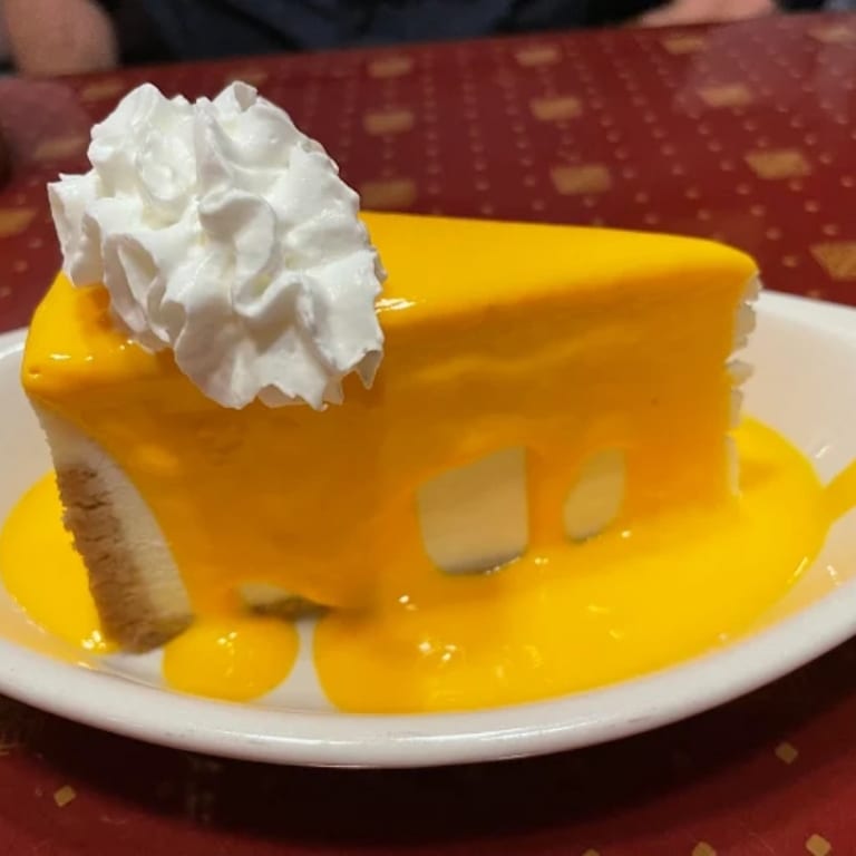 Indulge in our cheesecake